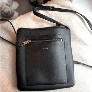 Ralph Lauren Small Leather Crossbody Bag